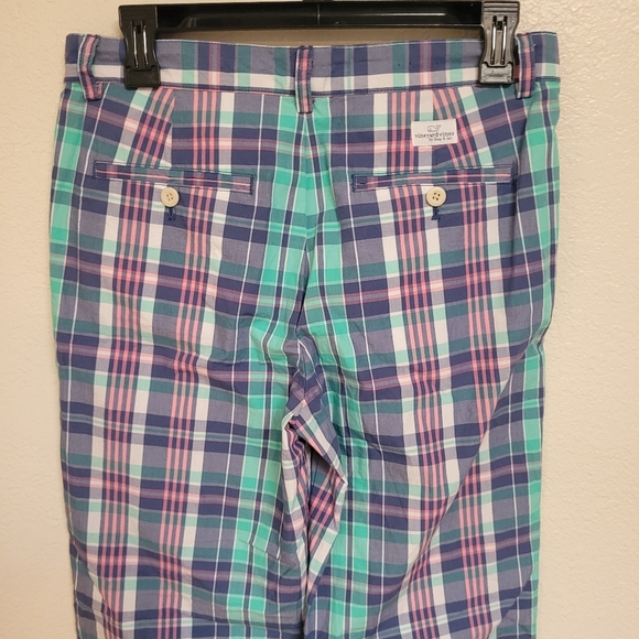 Vineyard Vines Seaway Plaid Club Pants NWT - Picture 6 of 7